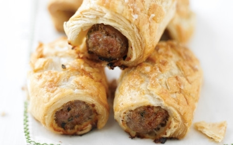 Totally Lazy Mini Sausage Rolls Recipe | Food Network UK
