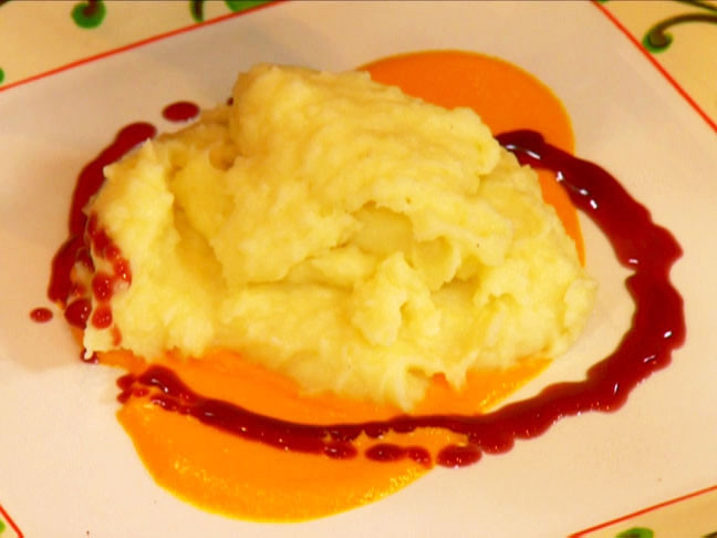 Truffle potato and carrot puree Recipe | Food Network UK