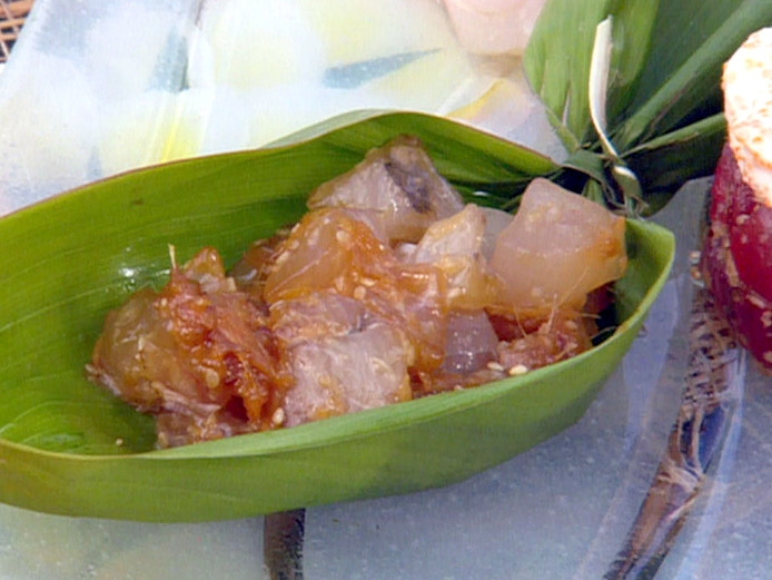 Wahoo (ono) poke Recipe | Food Network UK