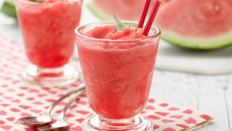 Watermelon Lemonade Slush Puppy Recipe | Food Network UK