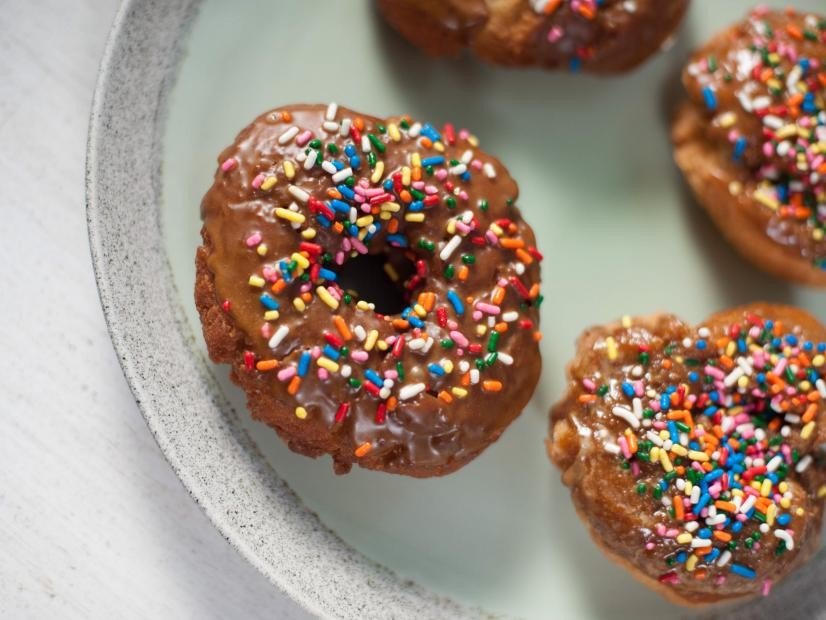 Quick Coffee-Glazed Donut Recipe | Food Network UK