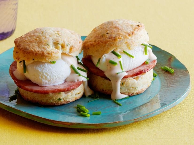 Kids Can Make: Biscuit Eggs Benedict Recipe | Food Network UK