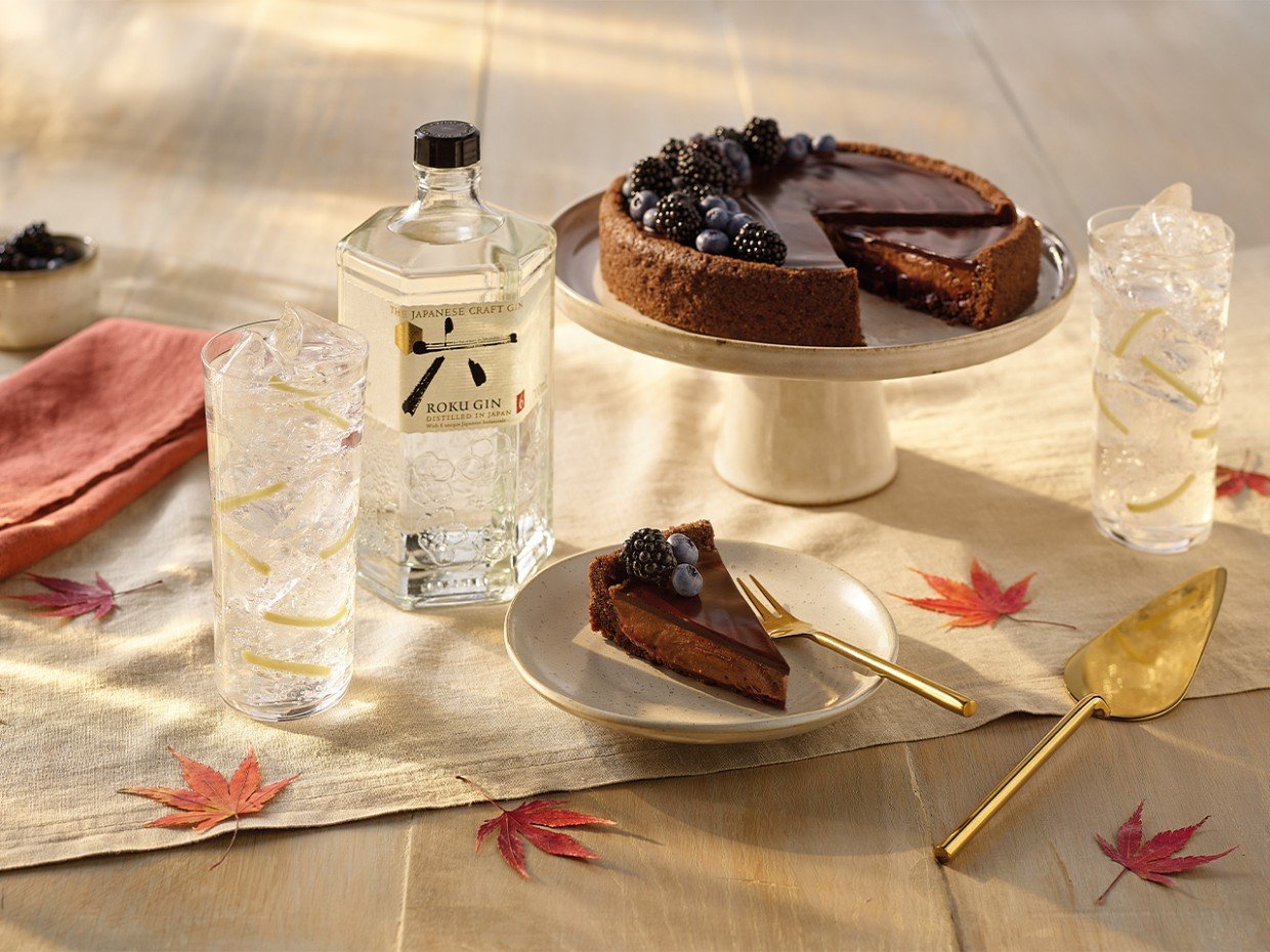 Chocolate & Blackberry Tart by ROKU Recipe | Food Network UK