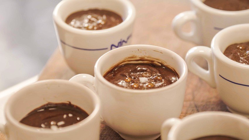 Sophie Grigson's Chocolate & Olive Oil Mousse Recipe | Food Network UK