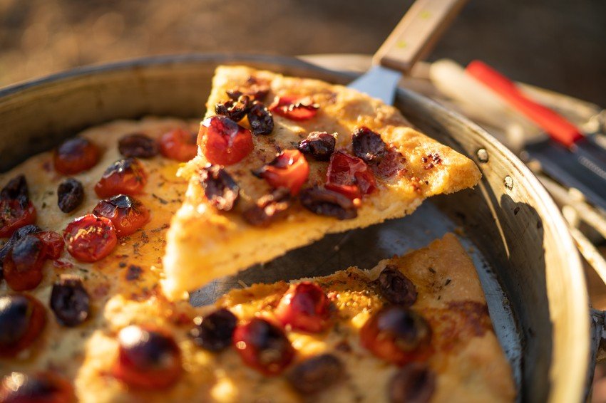 Sophie Grigson's Focaccia Barese Recipe | Food Network UK