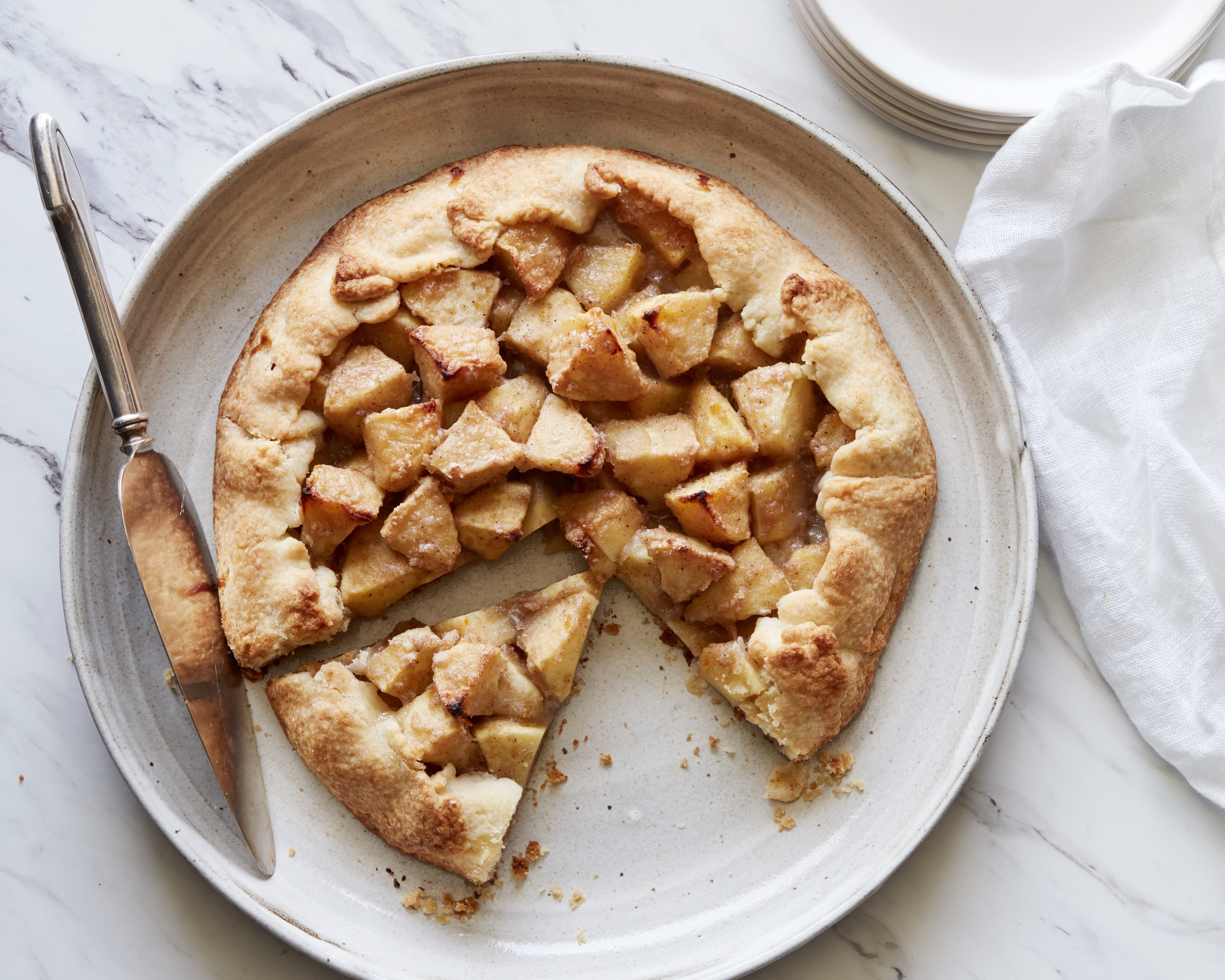 Apple Crostata Recipe | Food Network UK