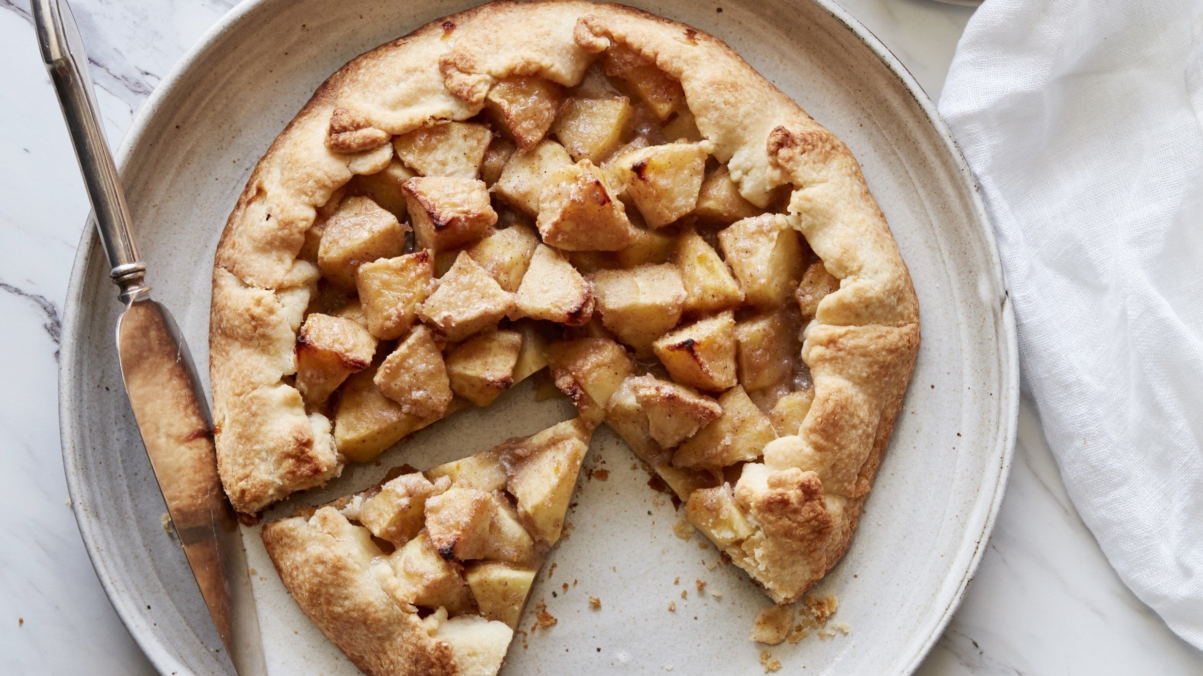 apple crostata