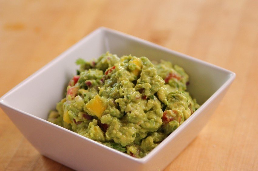 Mango Guacamole Recipe | Food Network UK