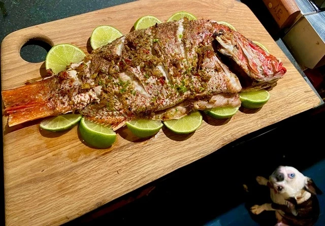 Oven baked red snapper Recipe | Food Network UK