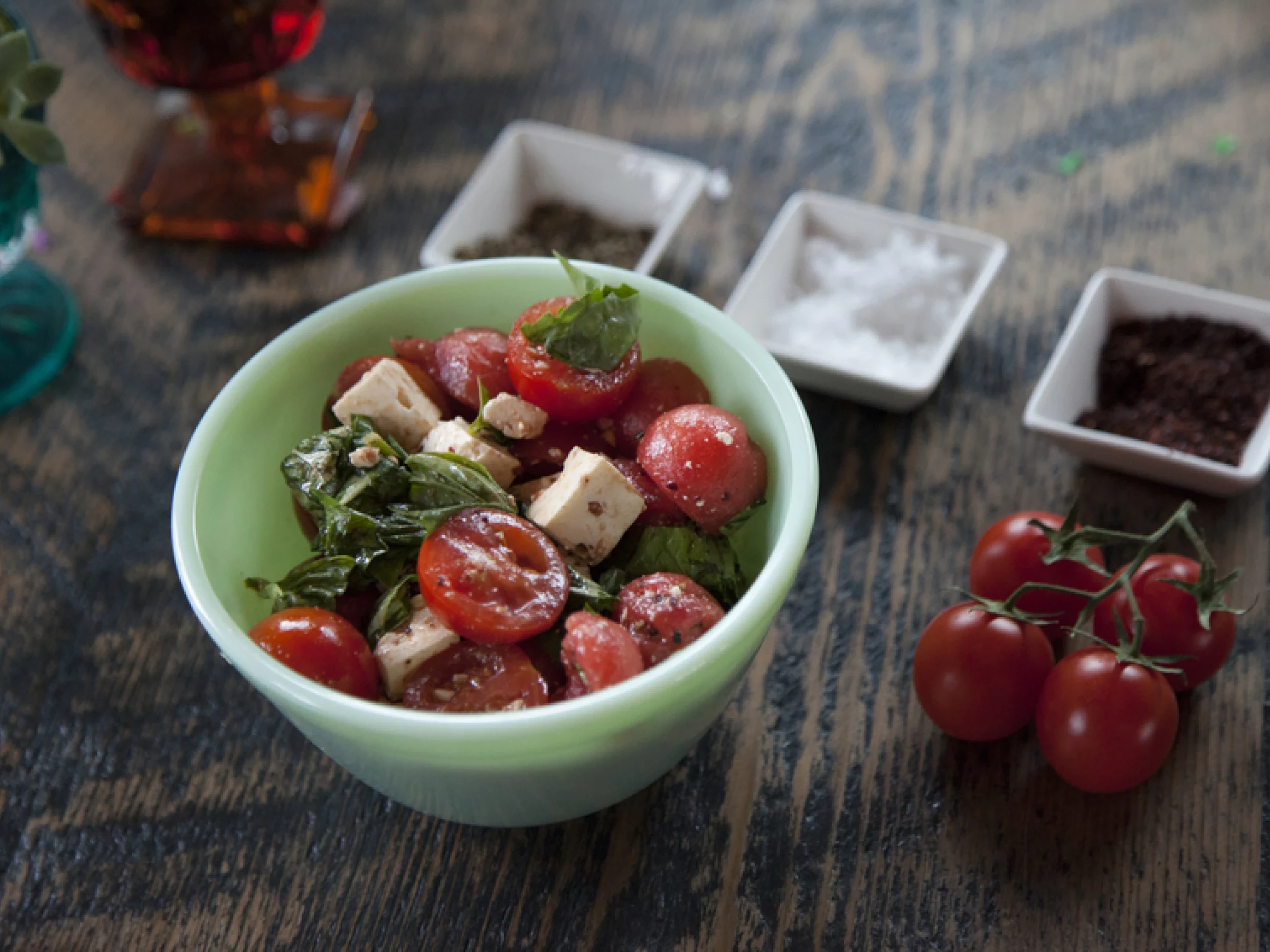 tomato feta salad