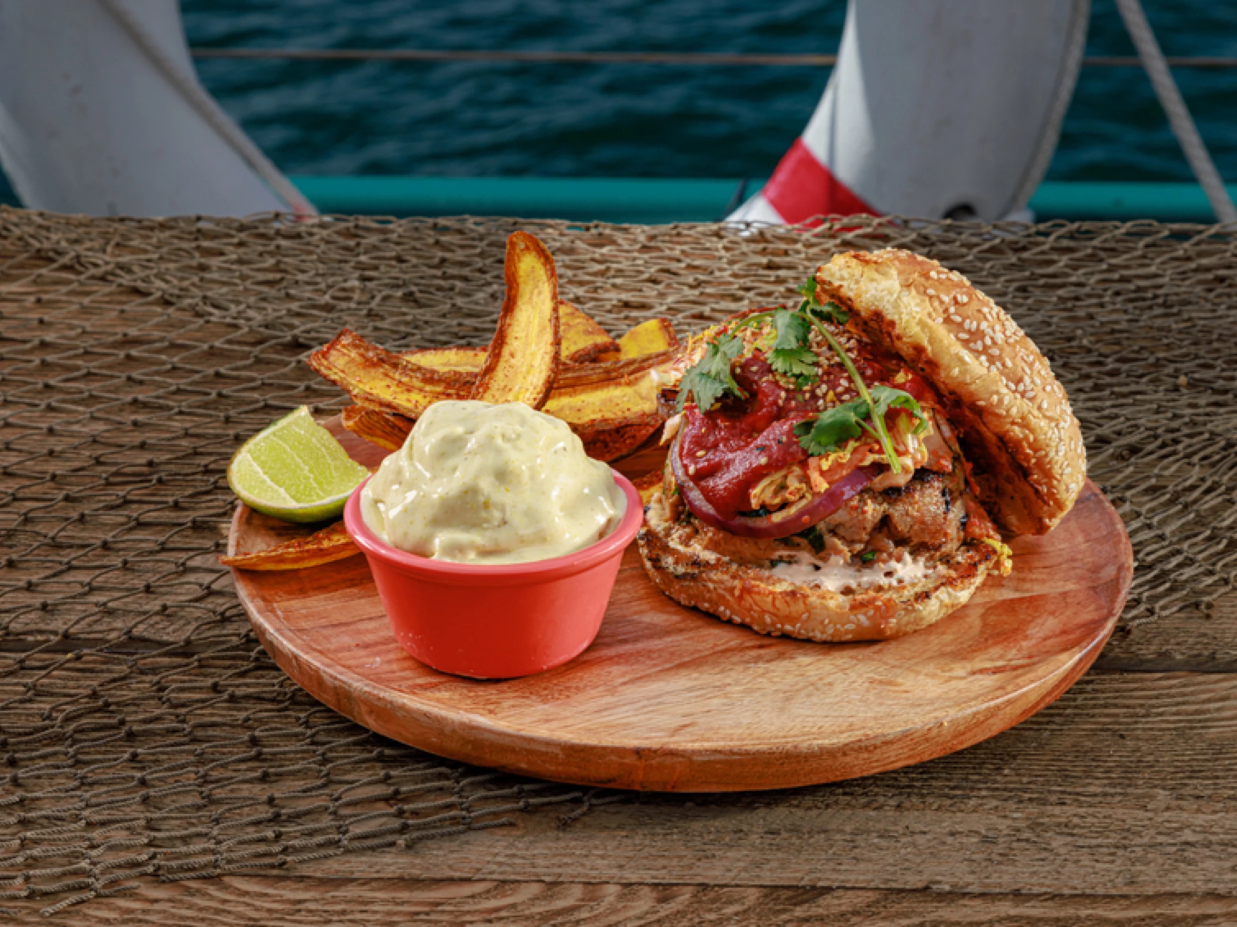 ahi burger