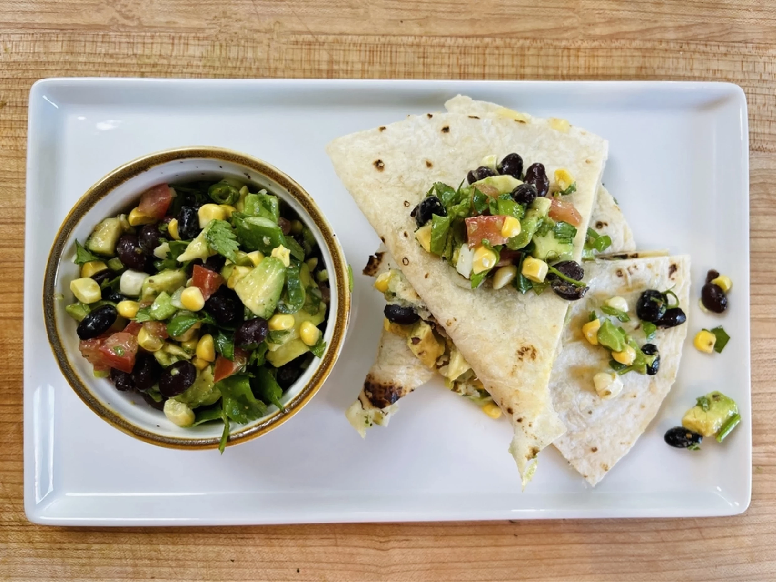 quesadillas