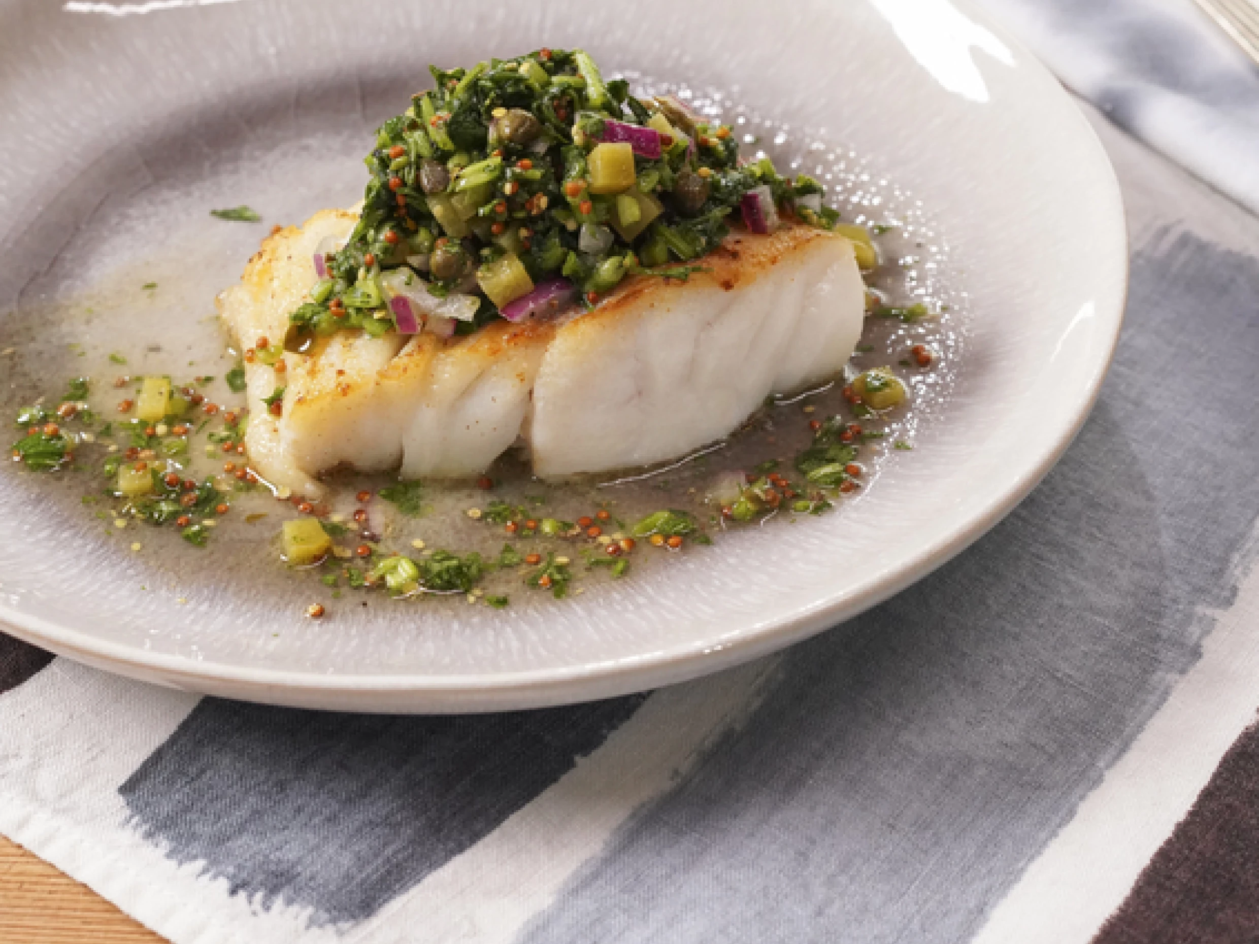 hake in green sauce