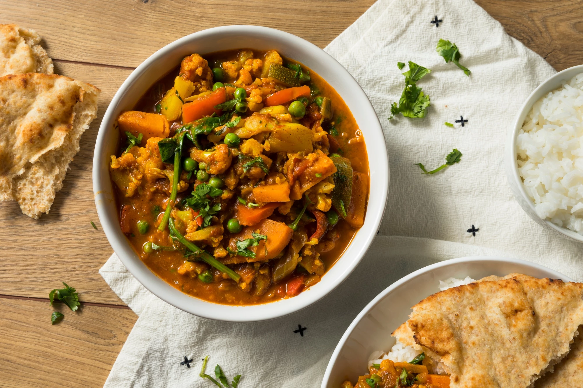 Vegetable Curry (with chicken, if you want)