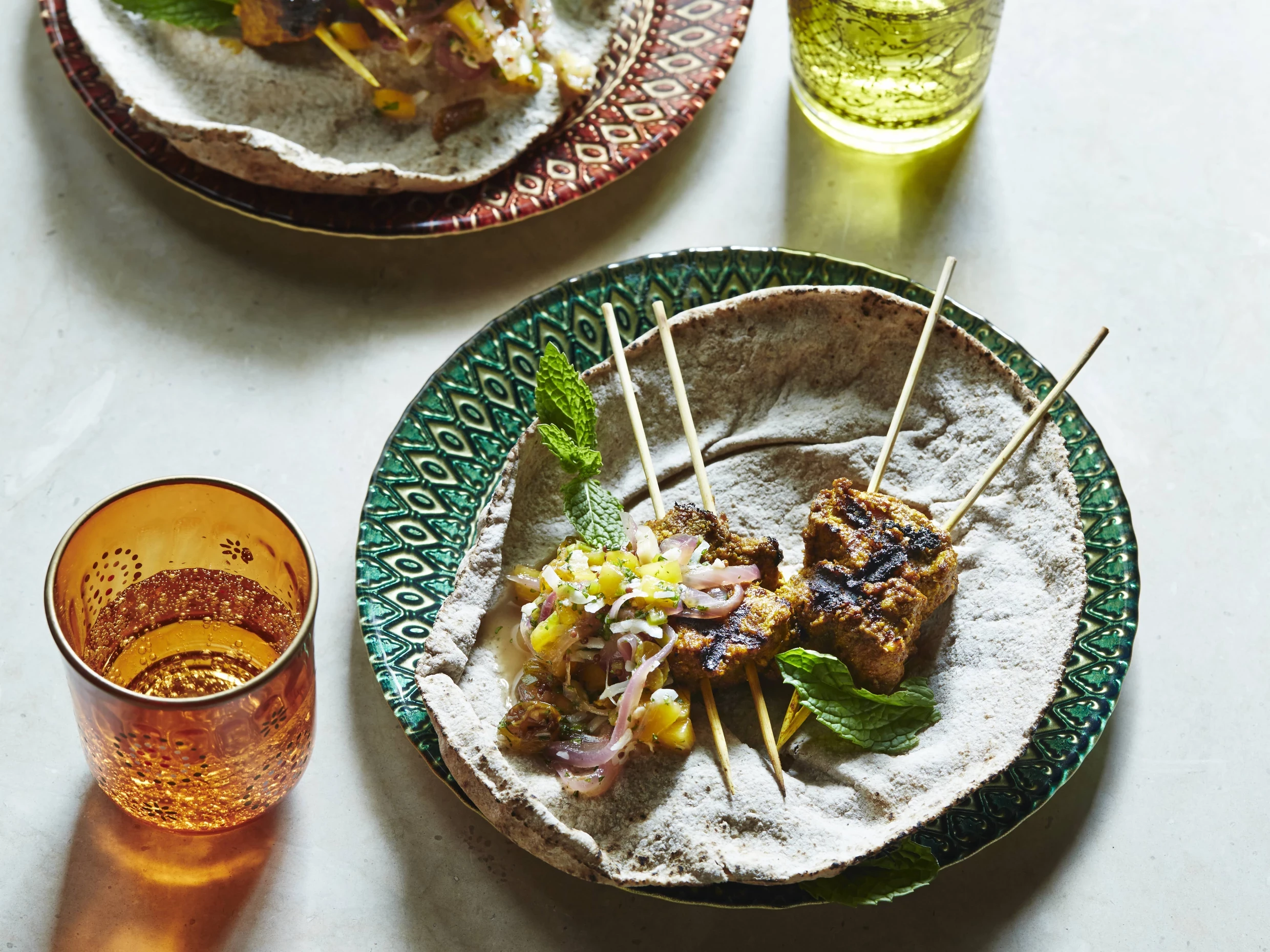roasted leg of lamb