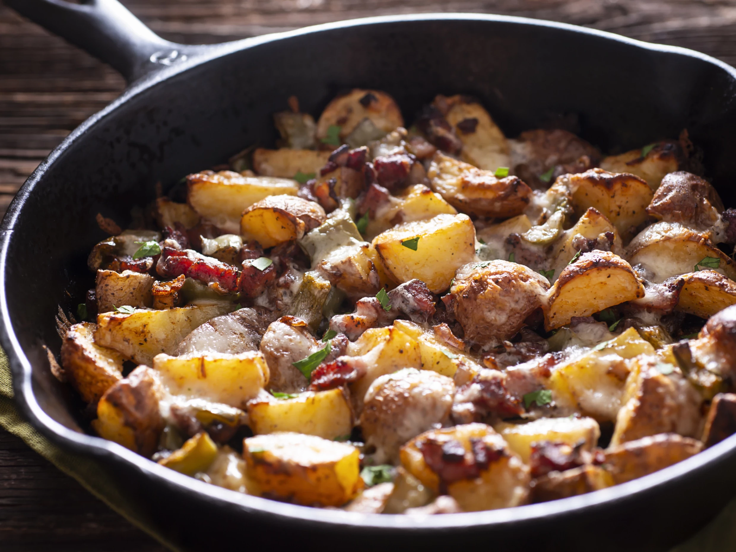 bacon and pancetta potatoes