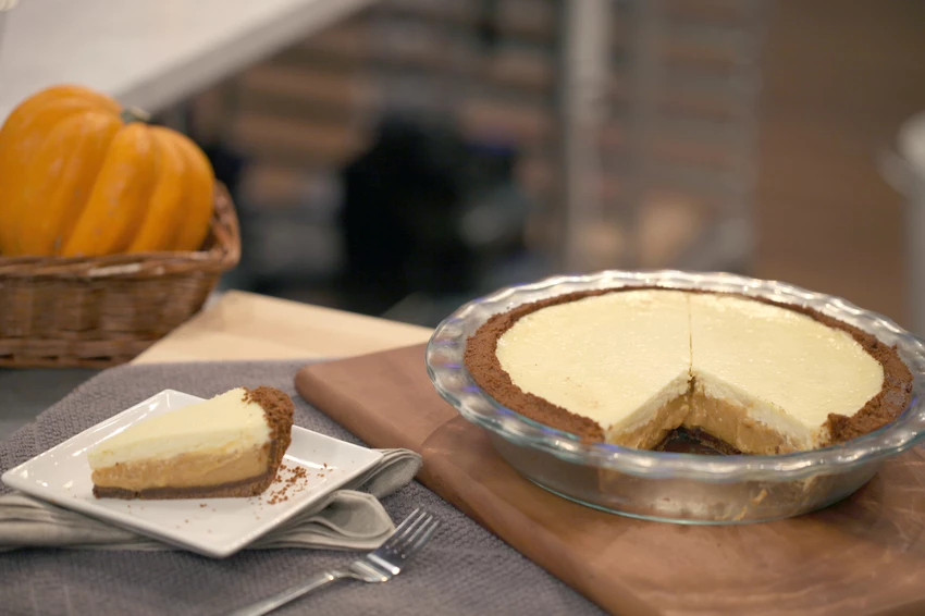 Pumpkin Rum Pie Recipe | Food Network UK