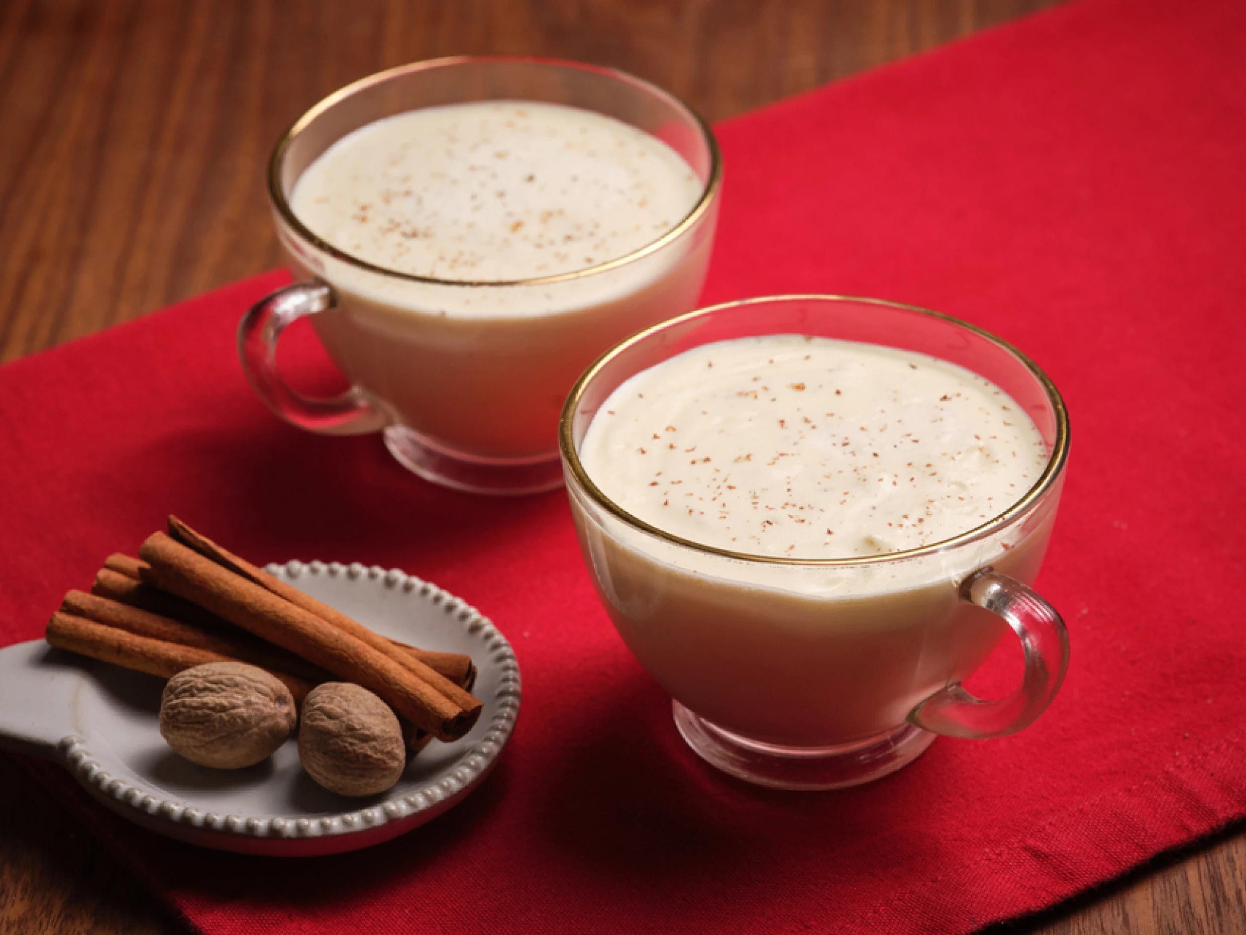 Hot eggnog