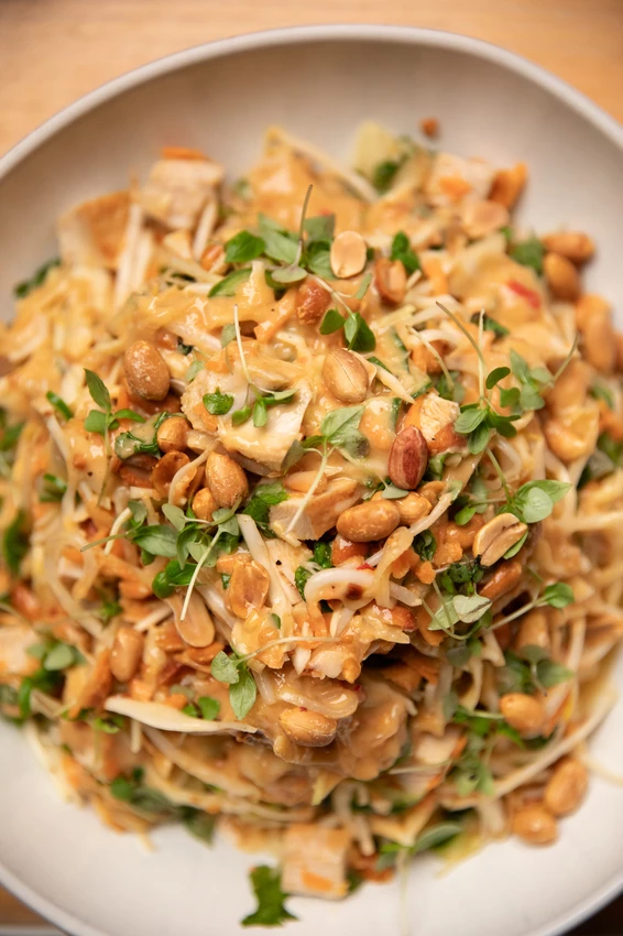 Marcus Wareing's Asian Inspired Turkey Salad Recipe | Food Network UK