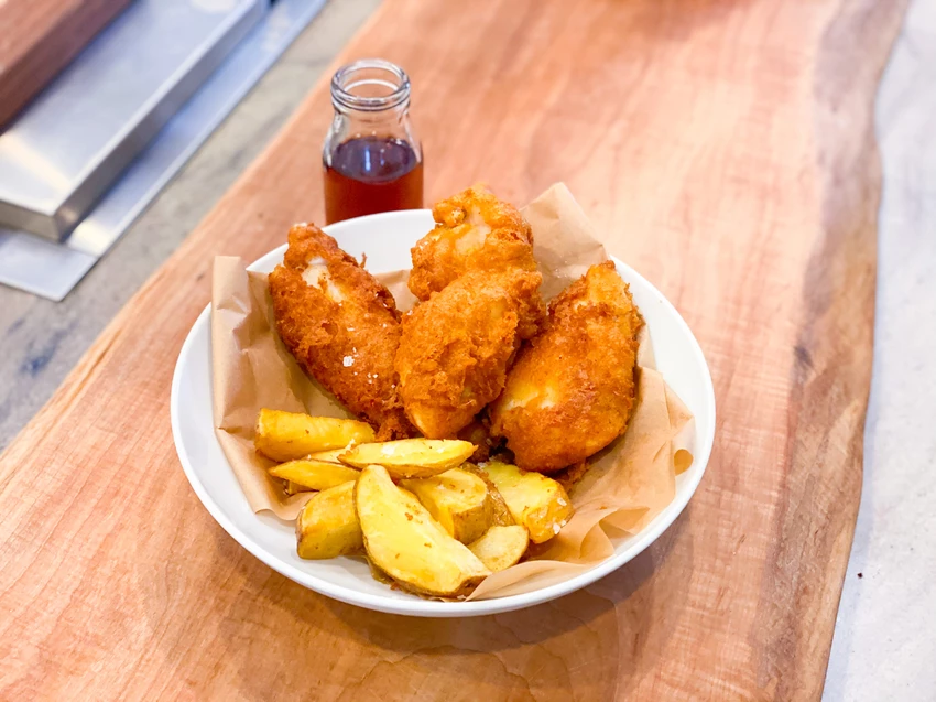 Parker's fish and chips Recipe | Food Network UK