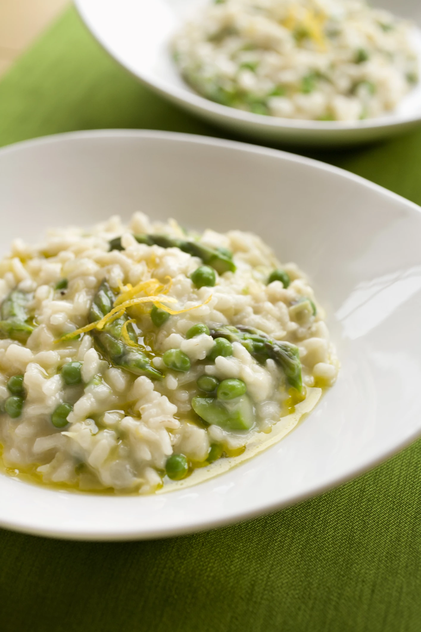 Spring Green Risotto Recipe | Food Network UK
