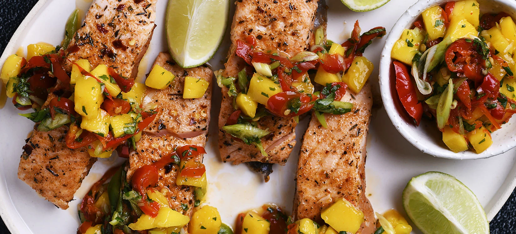 PEPPADEW® Salmon Plate Recipe | Food Network UK