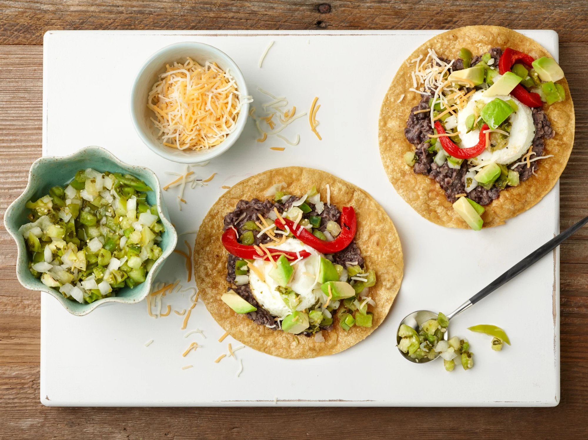 15-Minute Bean, Egg and Avocado Tostadas Recipe | Food Network UK