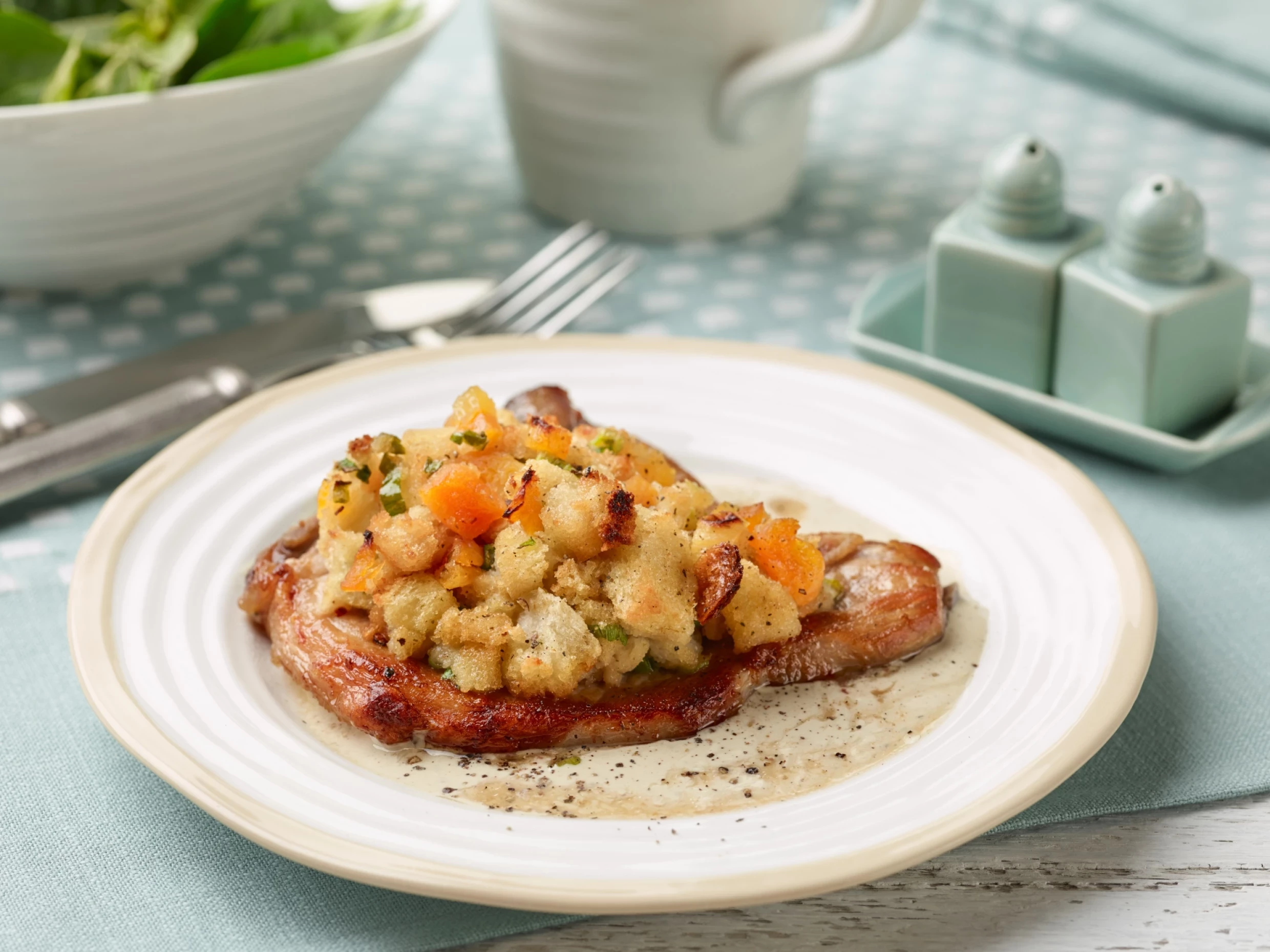 unstuffed pork chops