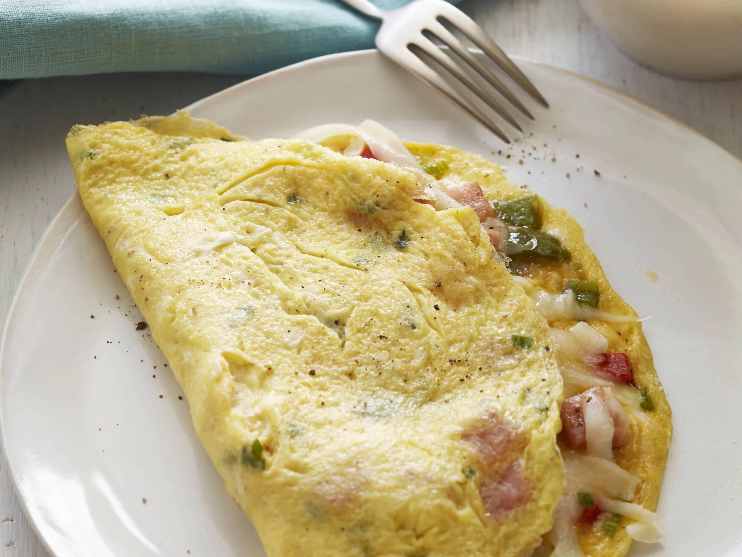 oven baked omelette for two