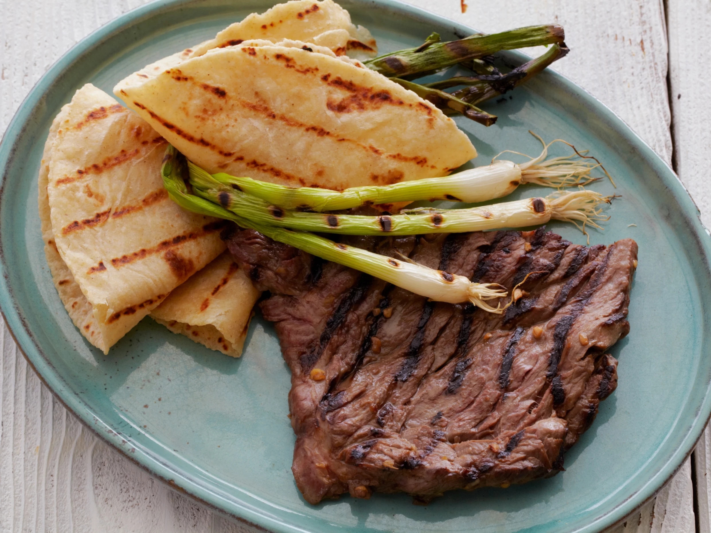 Korean style skirt steak