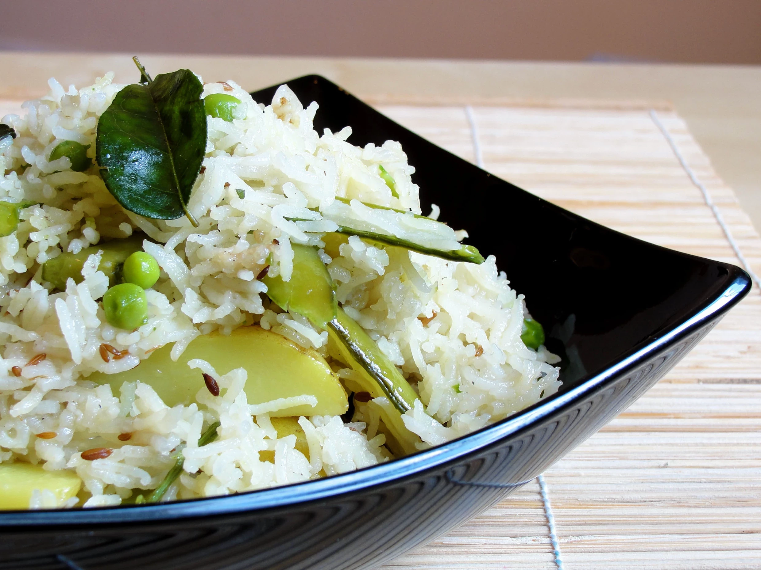 fluffy rice