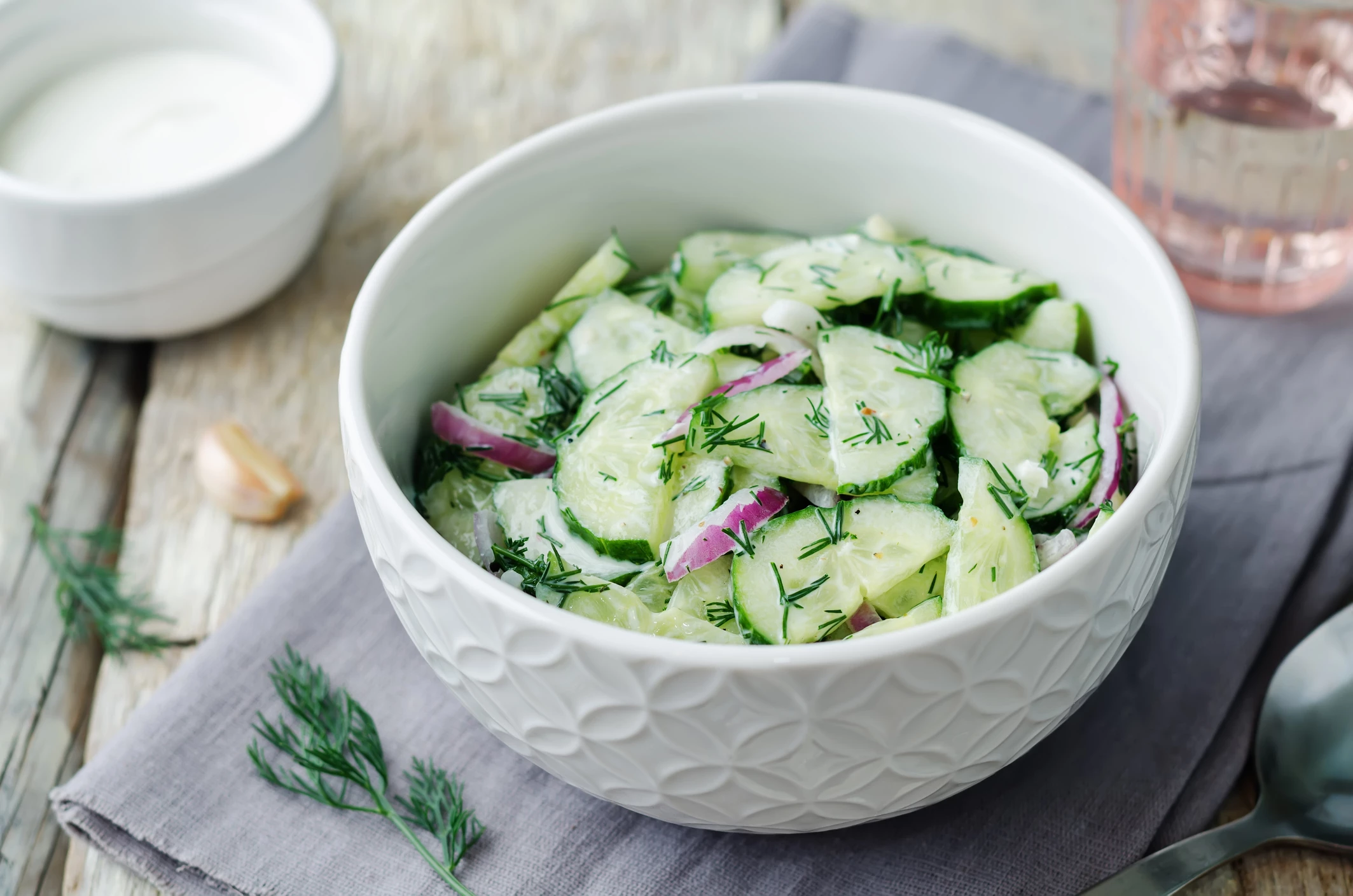 Cucumber Salad Recipe | Food Network UK