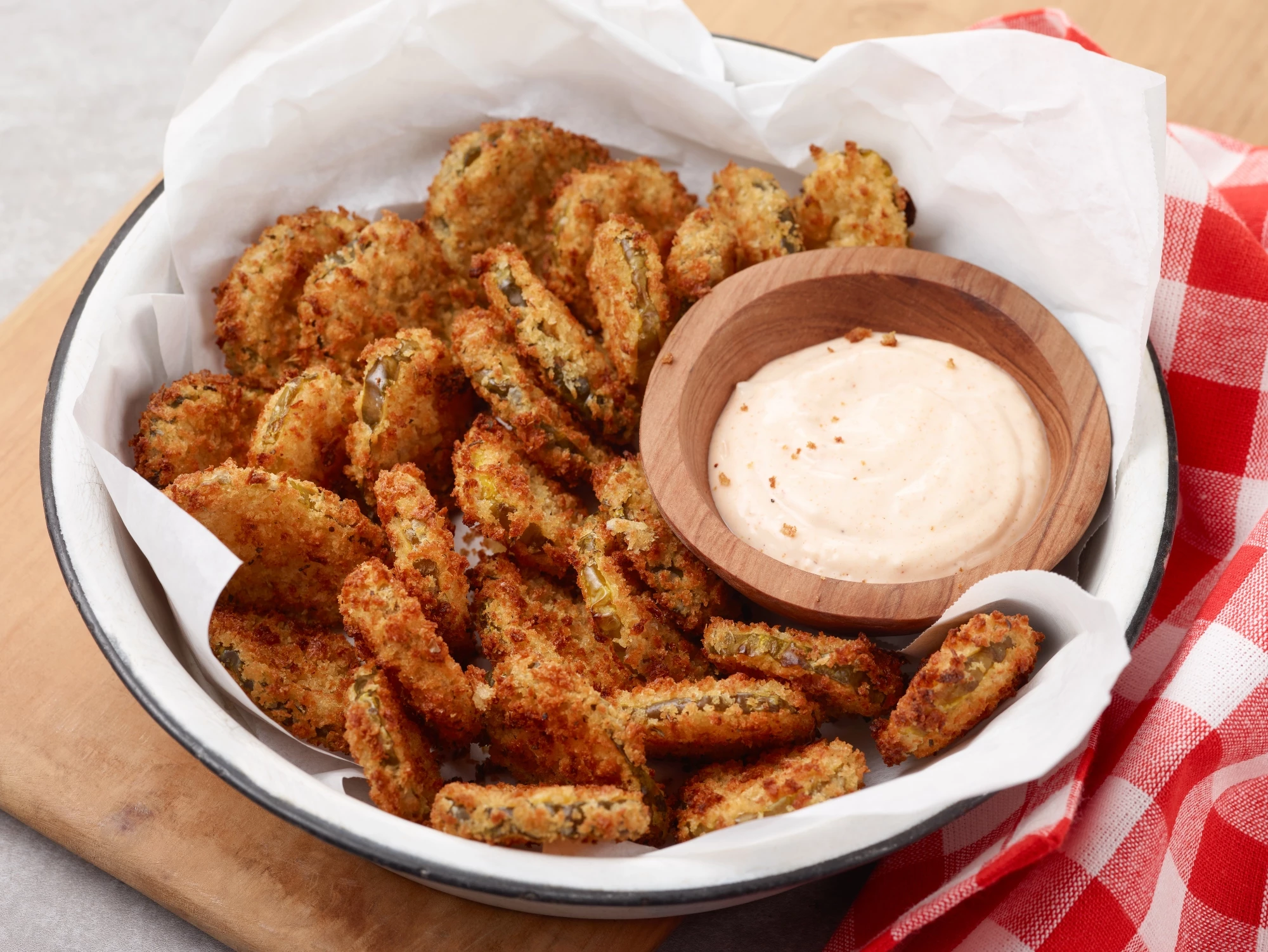 Air Fryer Fried Pickles Recipe | Food Network UK