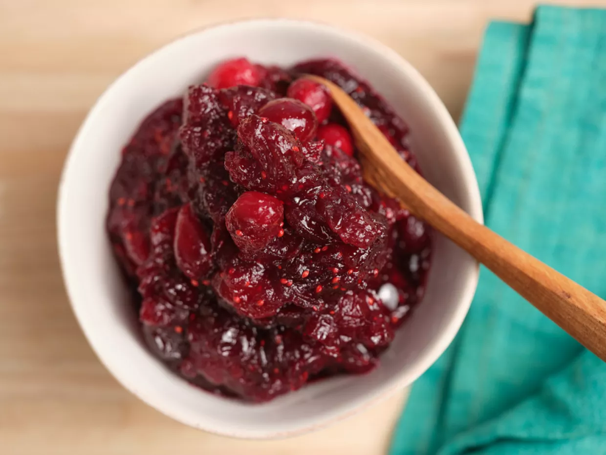 The Best Cranberry Sauce Recipe | Food Network UK