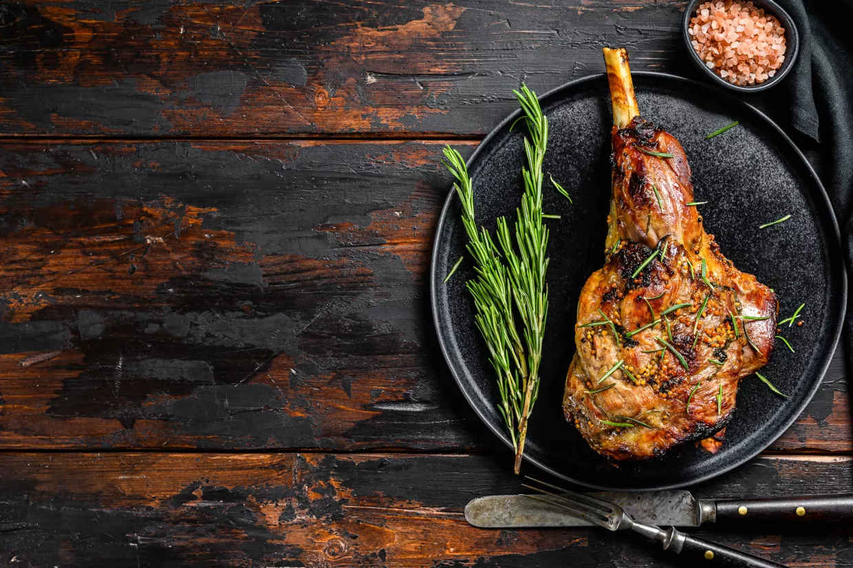 Leg of Spring Lamb Recipe | Food Network UK