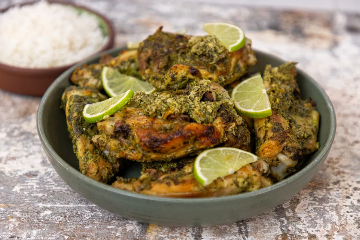 Asma Khan's Hariyali Murgh Recipe | Food Network UK