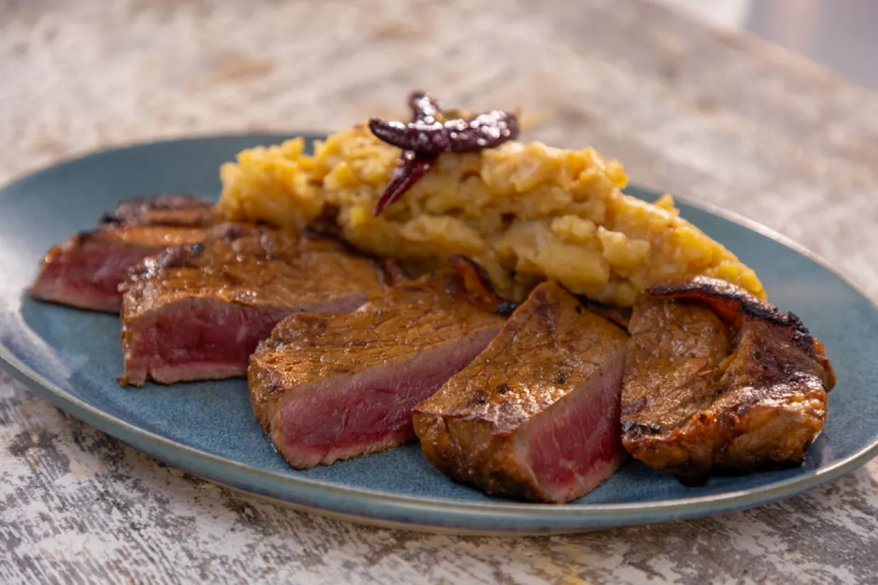 Asma Khan's Jhal Steak Recipe | Food Network UK