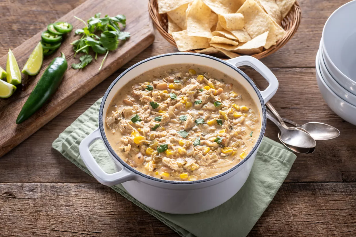 White Chilli Recipe | Food Network UK