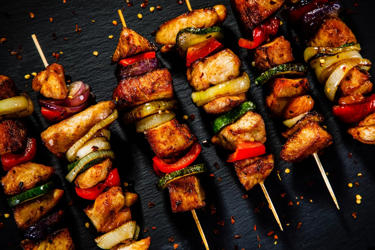 Chicken Kebabs Recipe | Food Network UK
