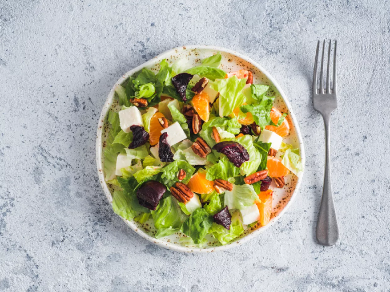 Mandarin Beetroot Salad Recipe | Food Network UK