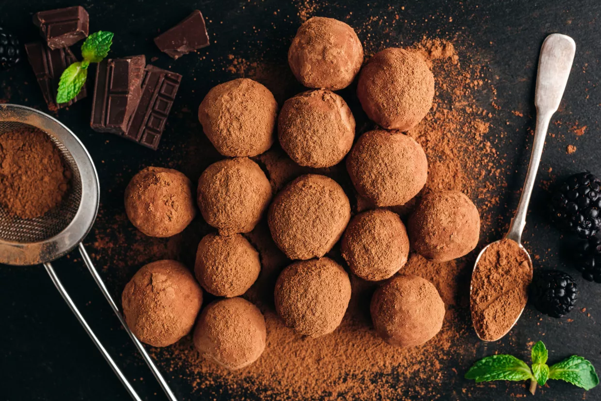 Chocolate Truffles Recipe | Food Network UK